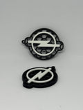 Méhsejt rácsos Opel kulcstartó